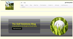 Desktop Screenshot of golftipfinder.com